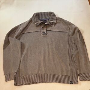 Weatherproof Taupe Men's Sweater